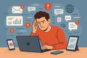 цифровое отвлечение и информационная перегрузка