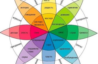 Колесо эмоций Роберта Плутчика — схема для развития эмоционального интеллекта